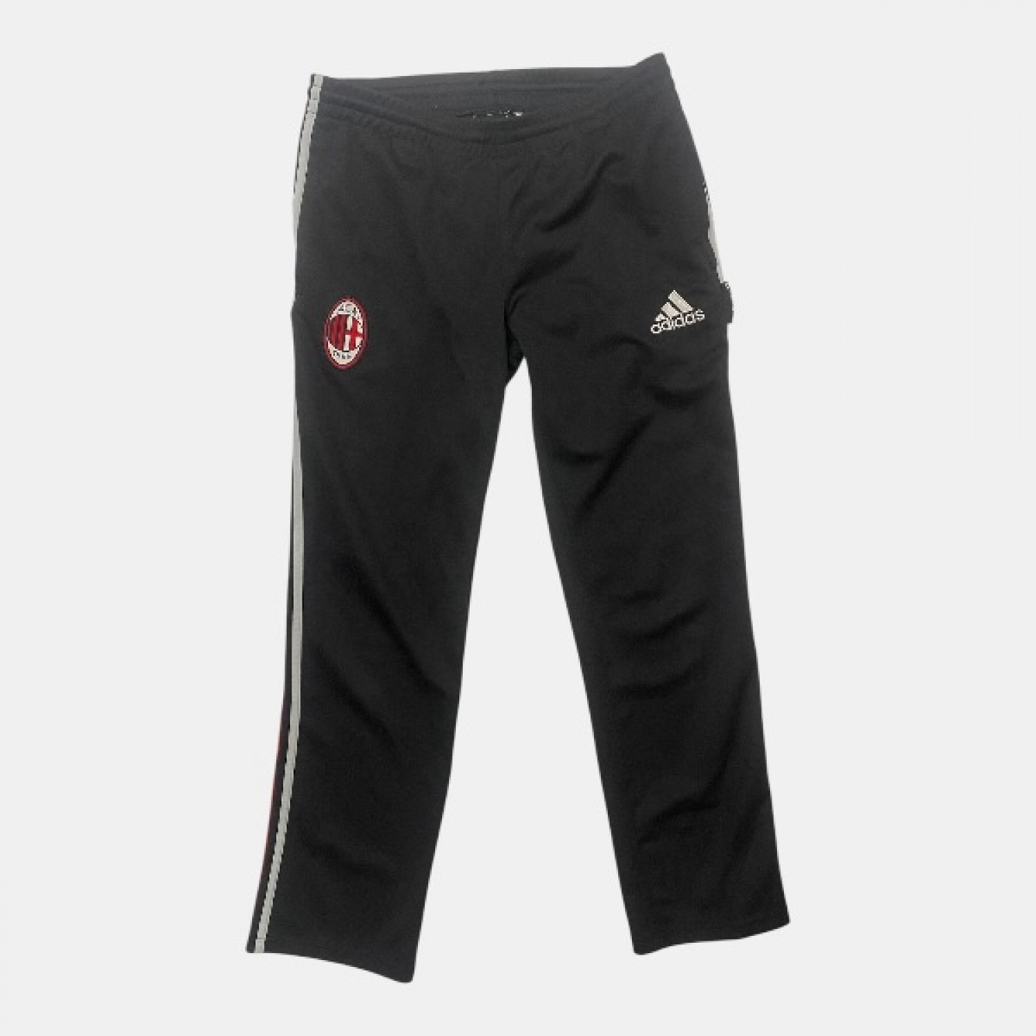 Adidas AC Milan Training Pants Black L Pre Owned